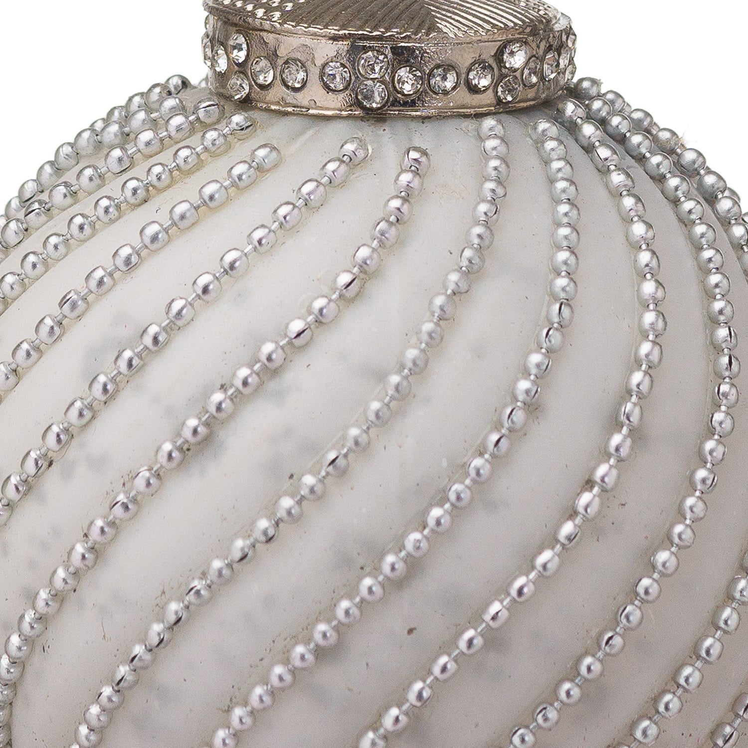 White Jewel Bauble